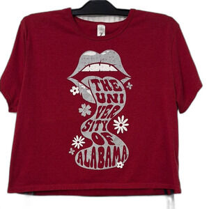 ZooZatz Vibrant Red University of Alabama T-Shirt Size L